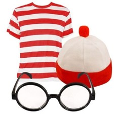Kids Where's Wally Red & White