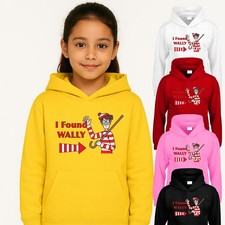 I Found Wally Kids Hoody Where