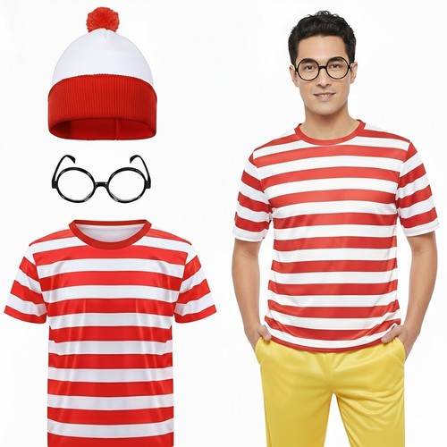Adult where wally costume - where's,