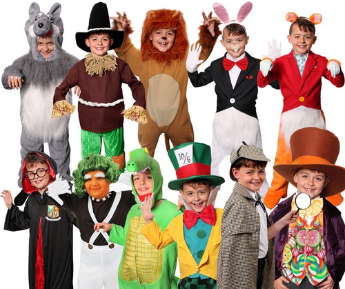 Boys world book day - book, fancy