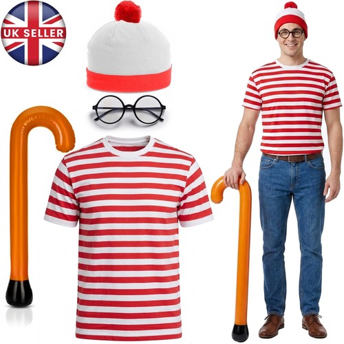 Adult men wheres wally - men,